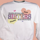 Sisters Friends Personalized Sweatshirt